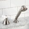 Kingston Brass KSK2368PXTR Transfer Valve Set For Roman Tub Filler, Brushed Nickel KSK2368PXTR - alternate 4